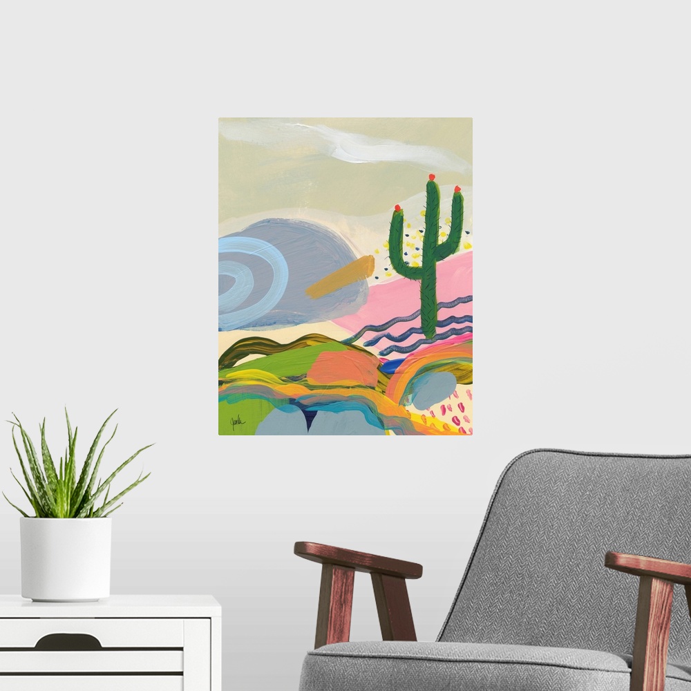 A modern room featuring Desert Colors 2