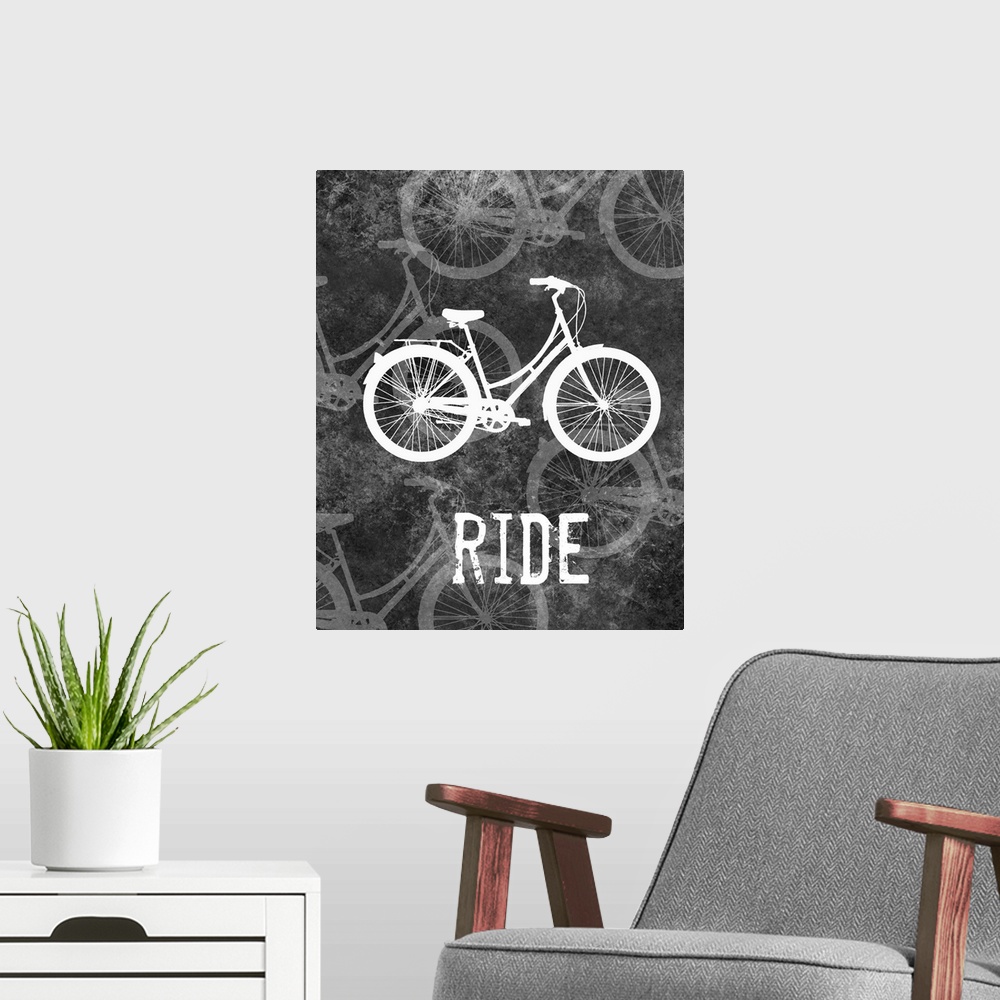 A modern room featuring Ride