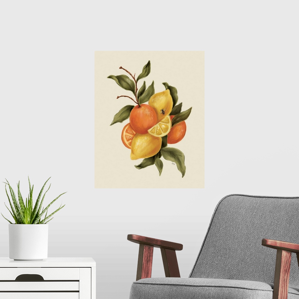 A modern room featuring Citrus
