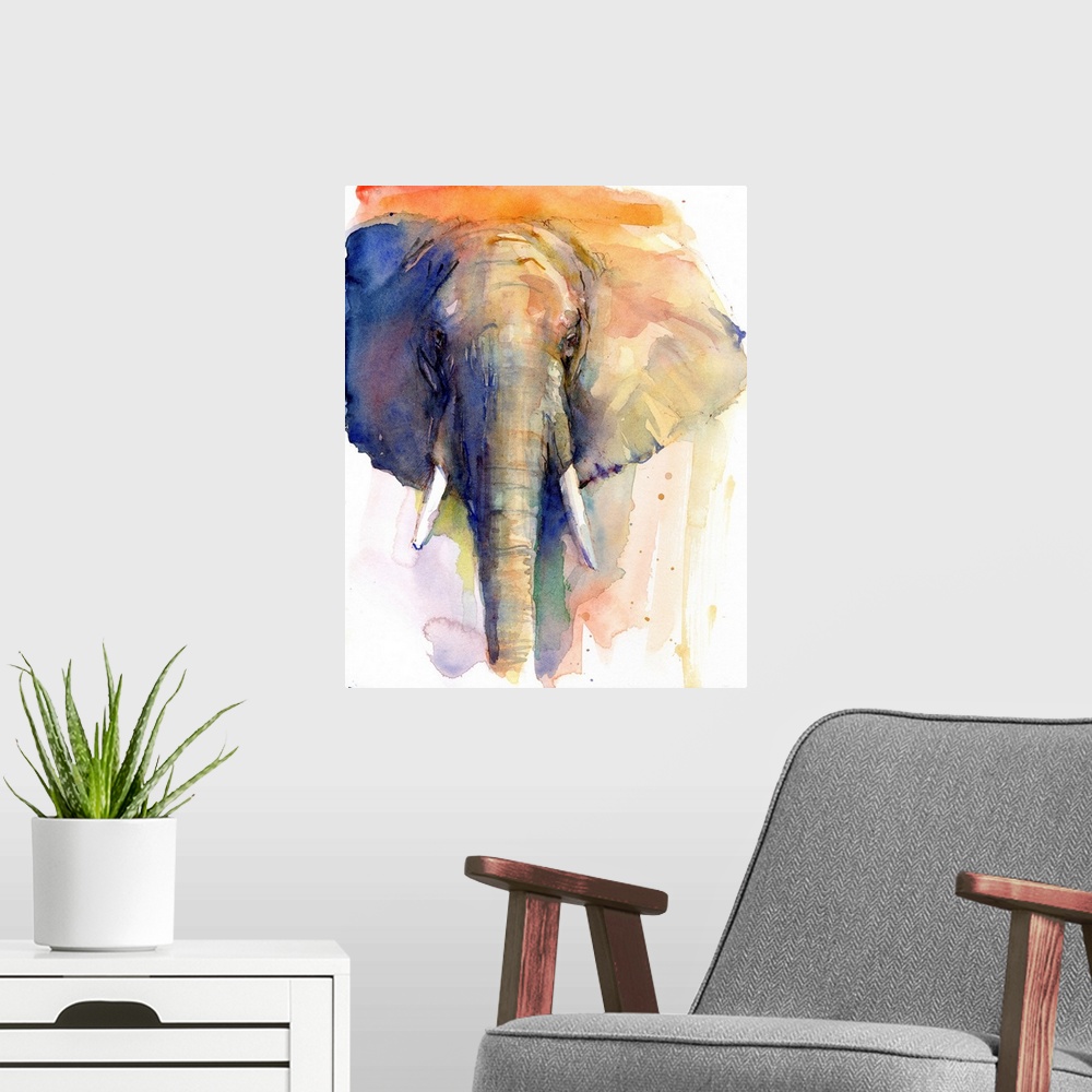 A modern room featuring Elephant