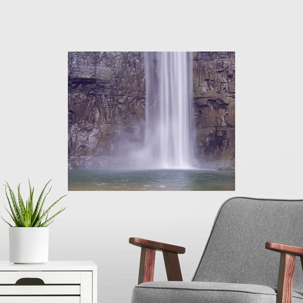 A modern room featuring New York, Finger Lakes, Waterfalls at Taughannock Falls State Park