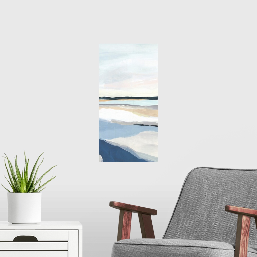 A modern room featuring Seaside Day IV