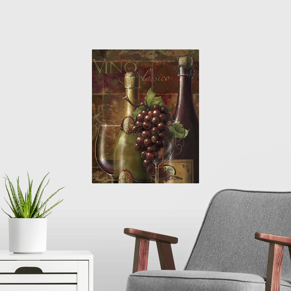 A modern room featuring Vino Classico