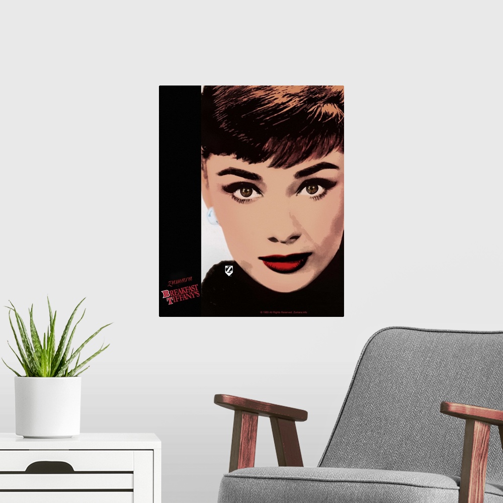 A modern room featuring Audrey Hepburn Beauty Shot