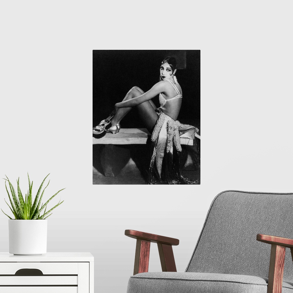 A modern room featuring Josephine Baker B
