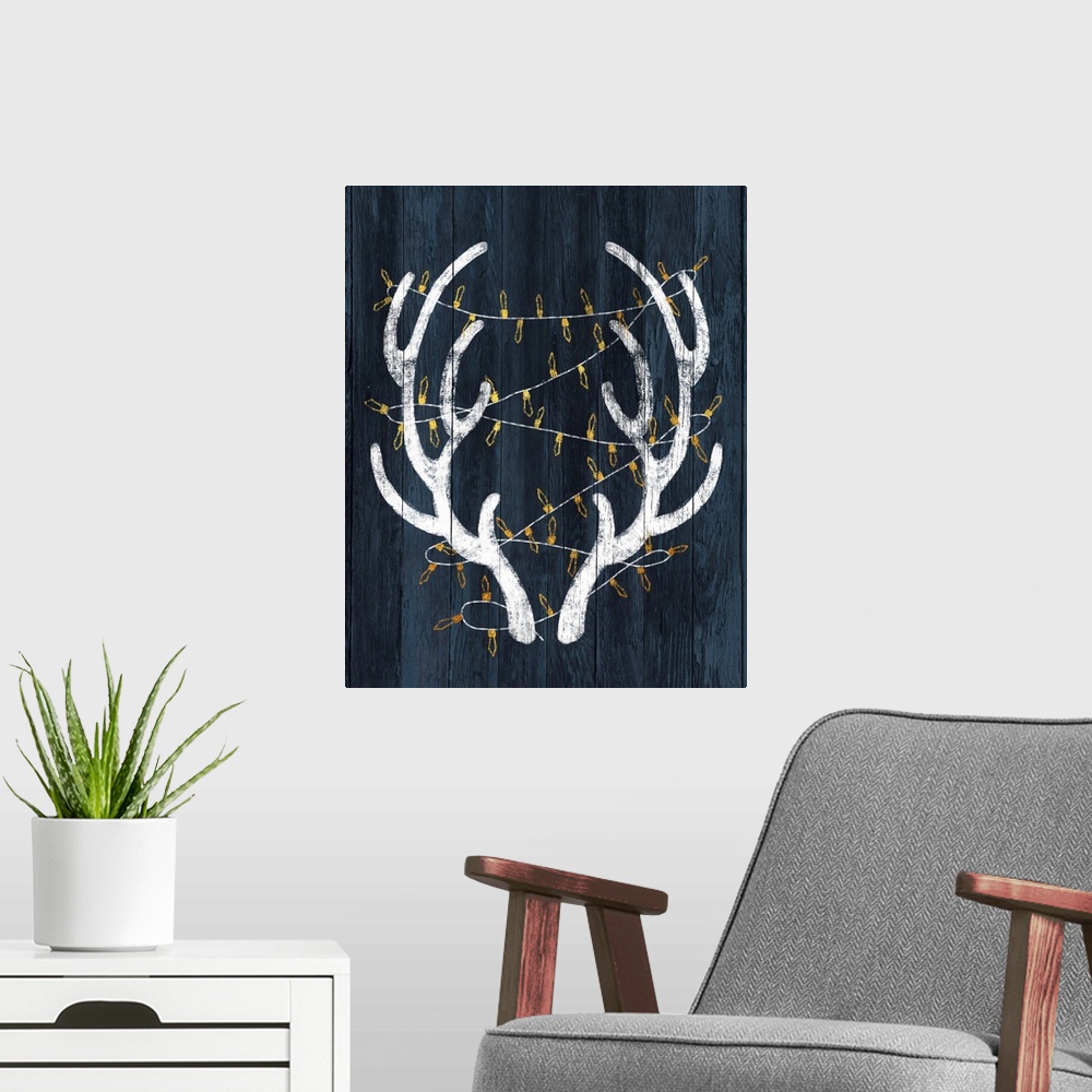 A modern room featuring Antlers & Lights