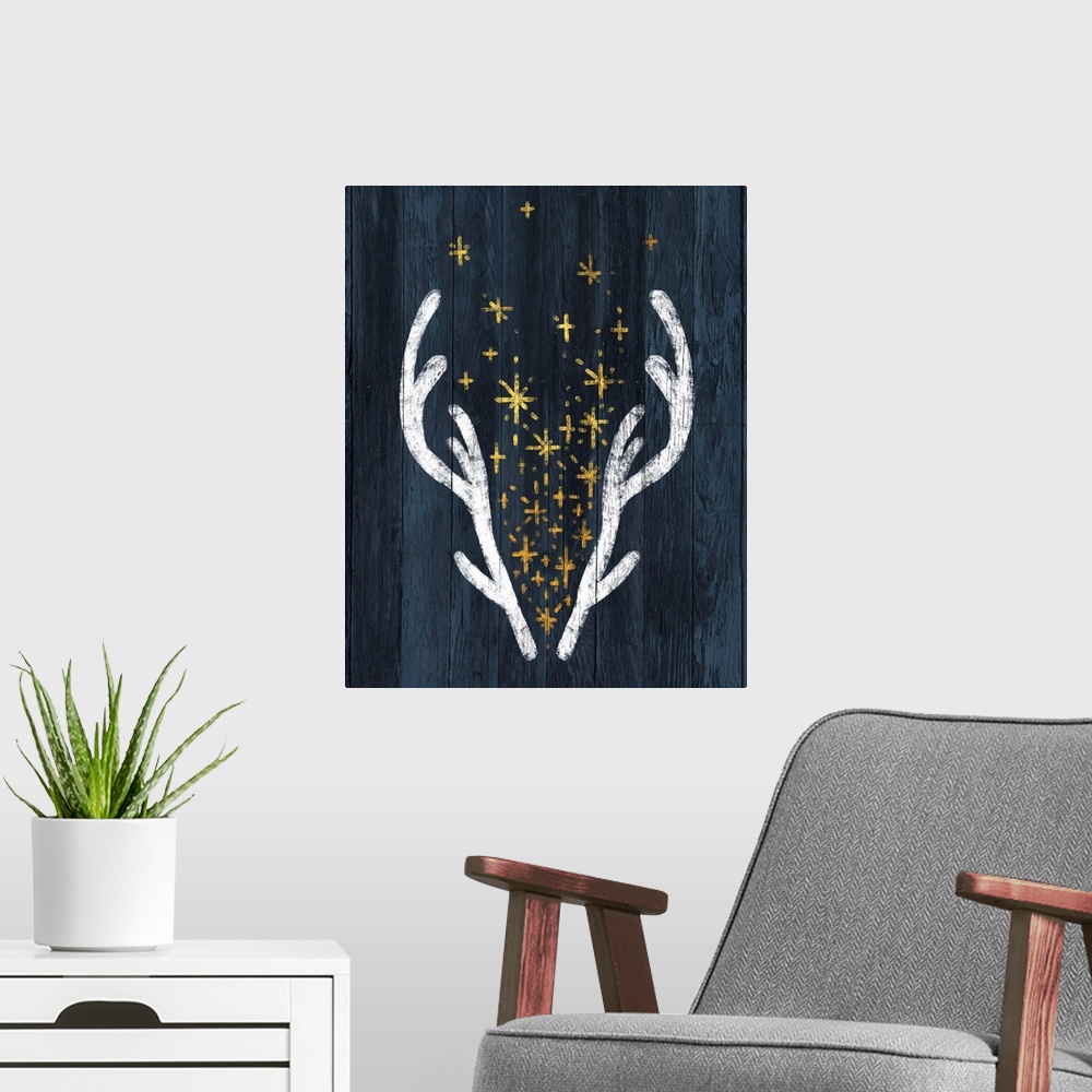 A modern room featuring Antlers & Magic