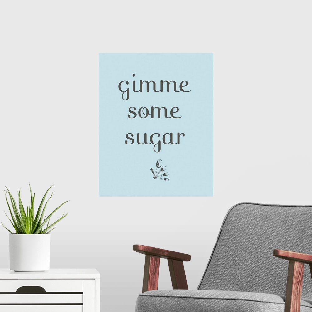 A modern room featuring Sugar