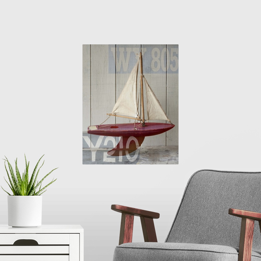 A modern room featuring Sailboat II
