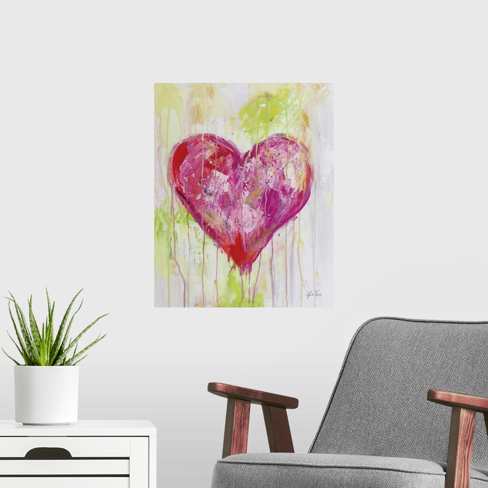 A modern room featuring Lonely Heart