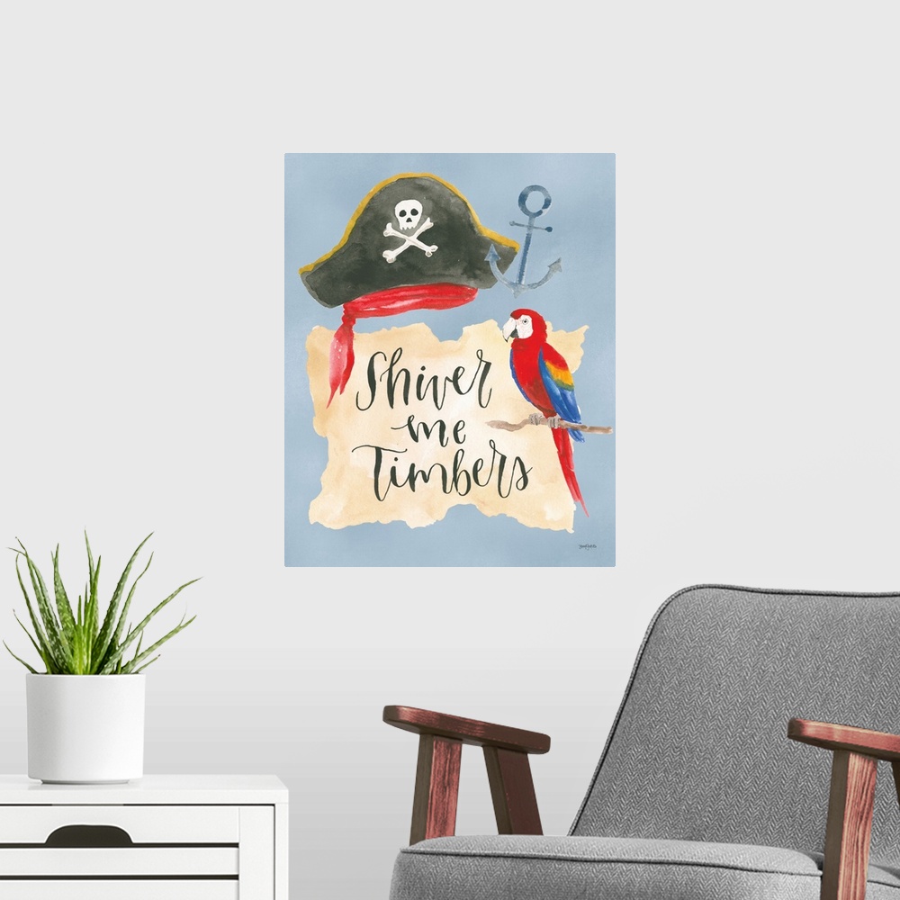 A modern room featuring Pirates III