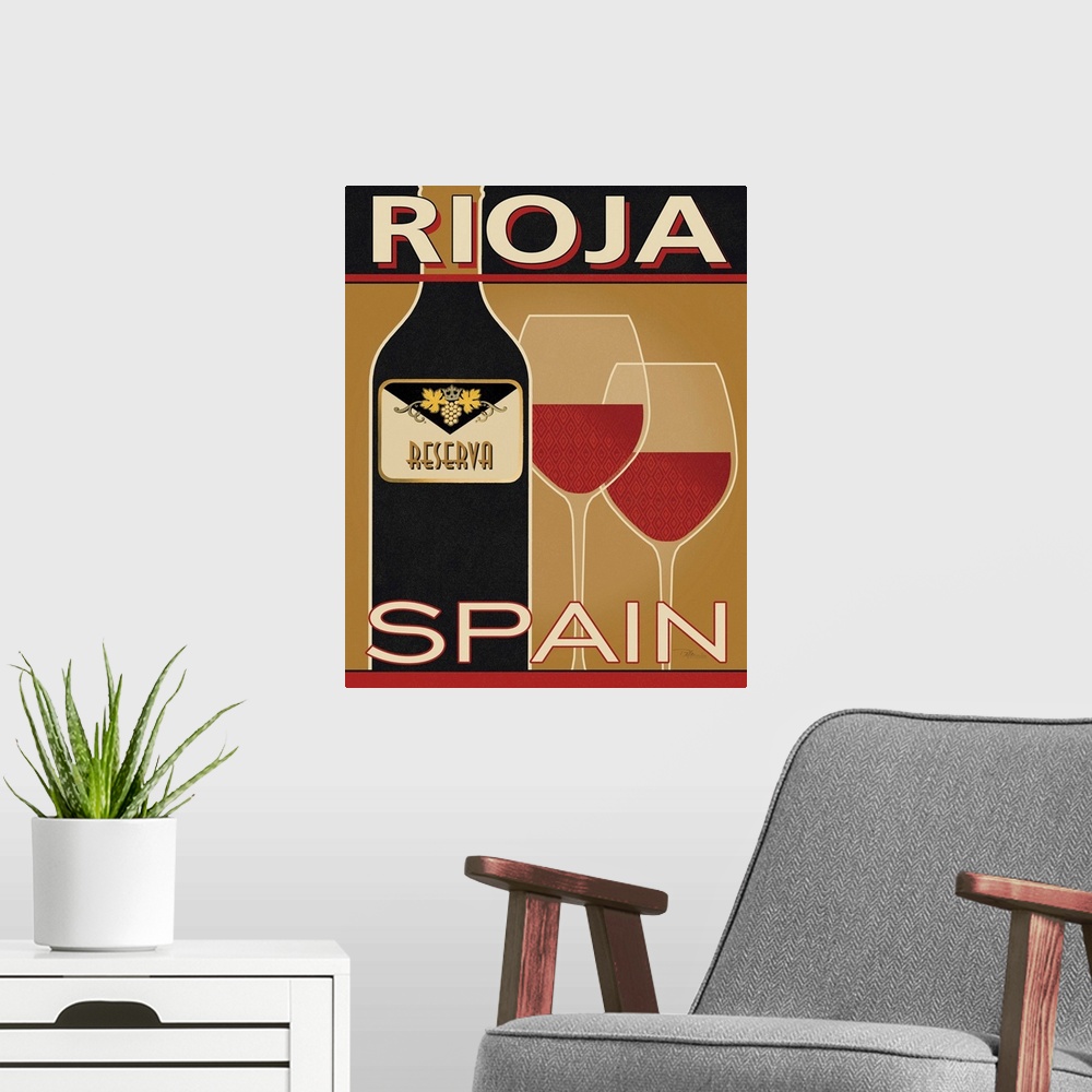 A modern room featuring Rioja