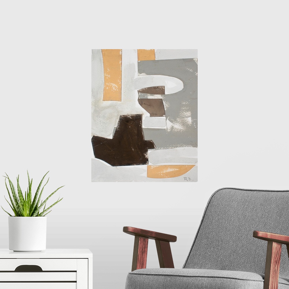 A modern room featuring Andalusian Forms III