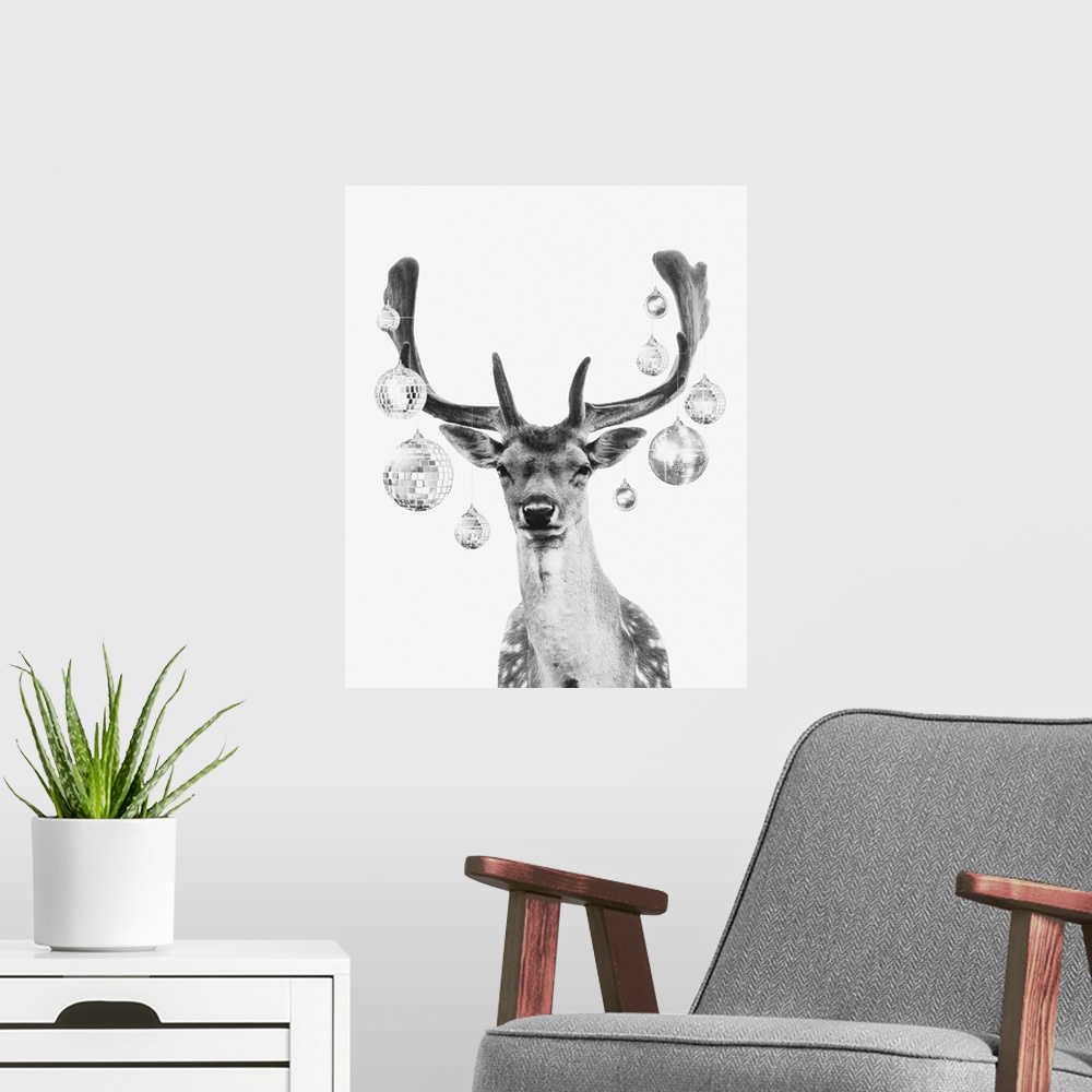 A modern room featuring Disco Deer ll