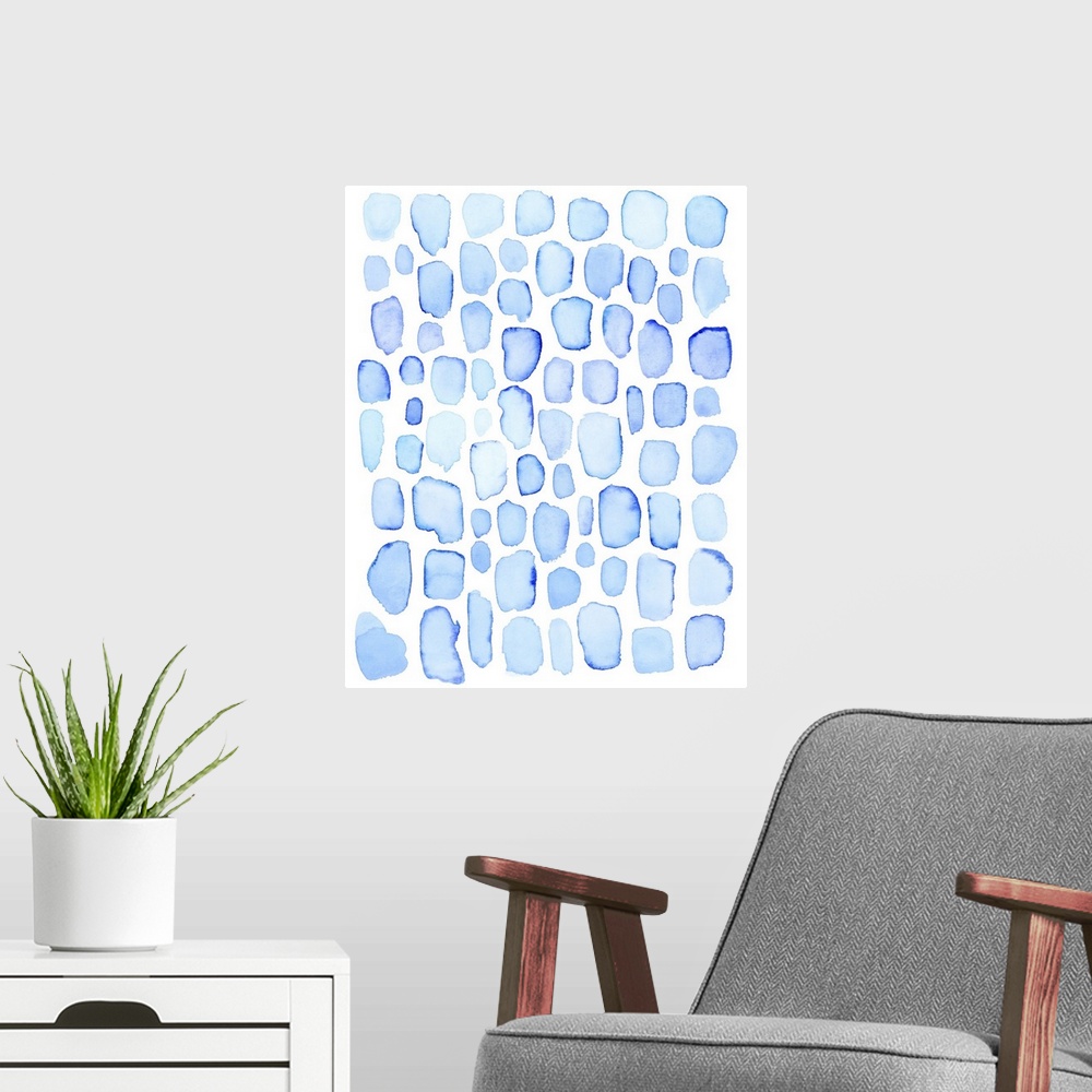 A modern room featuring Ice Cubes II