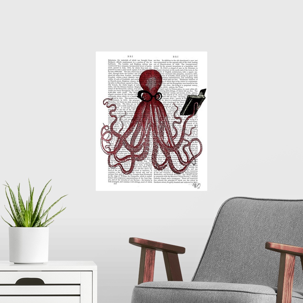 A modern room featuring Intelligent Octopus