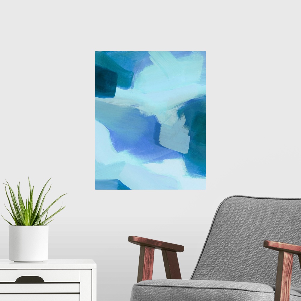 A modern room featuring Lapis Pools I