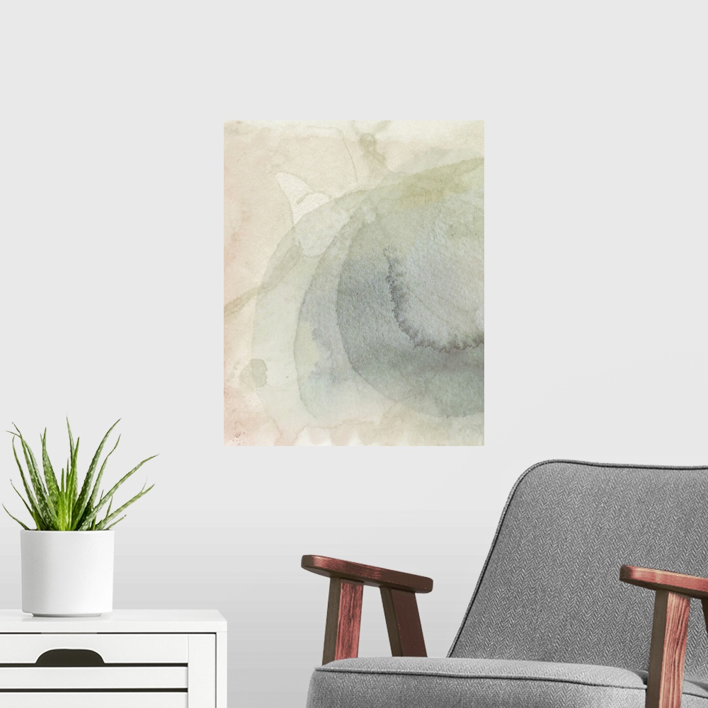 A modern room featuring Softwash Abstract I