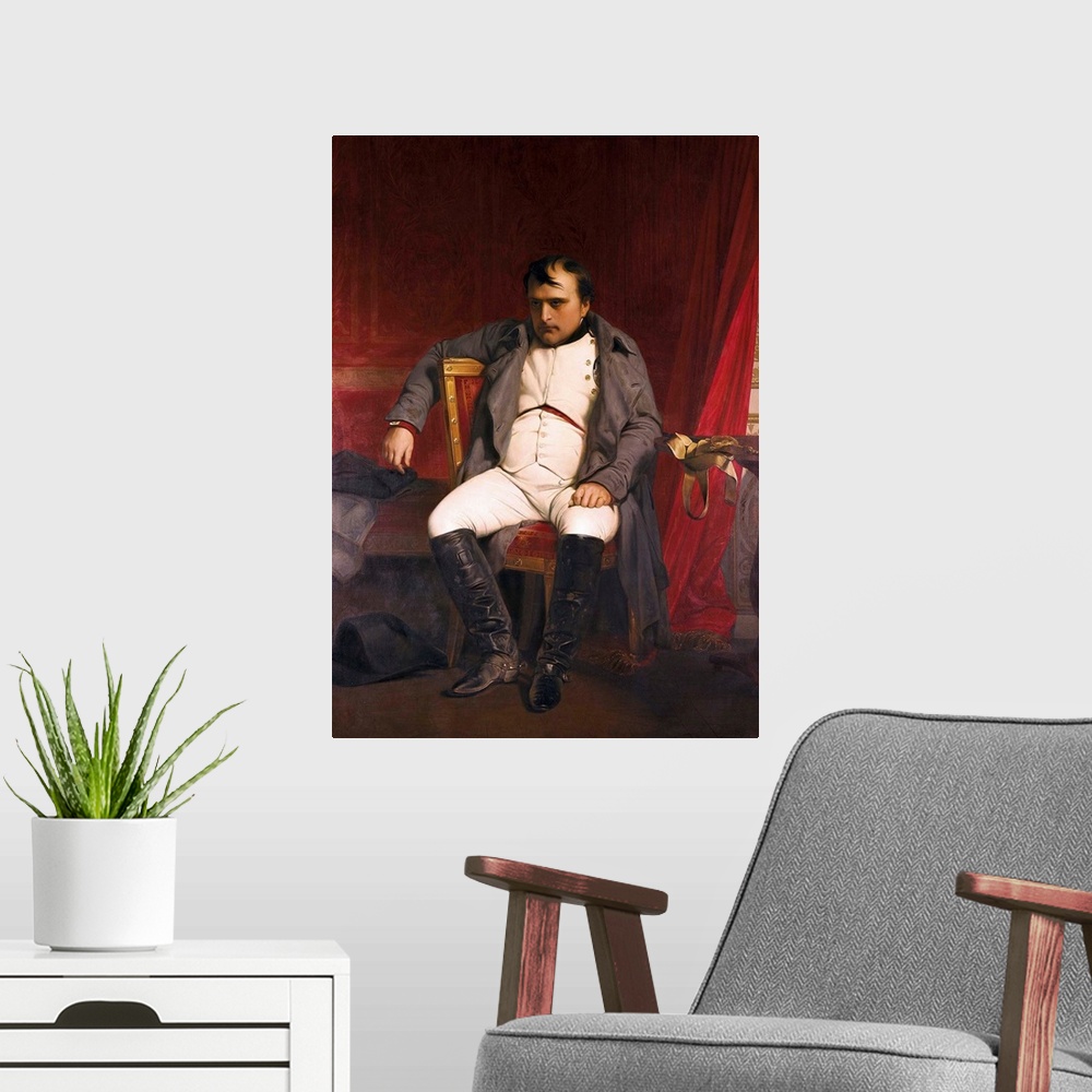 A modern room featuring Napoleon after his Abdication