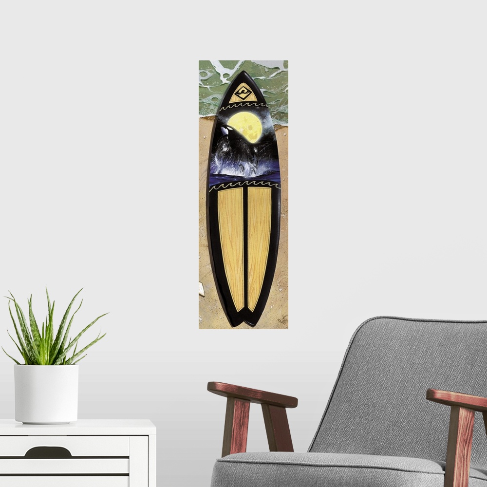 A modern room featuring Orca Board