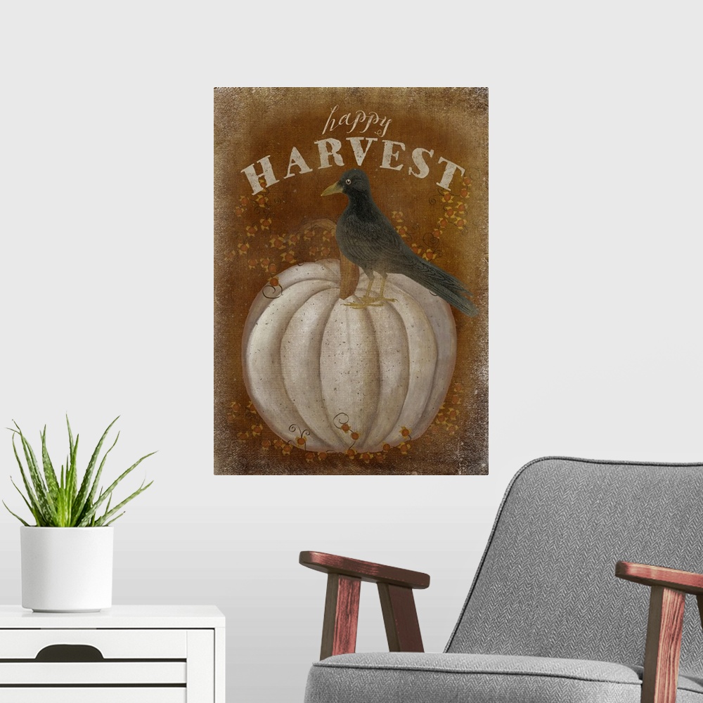 A modern room featuring Harvest