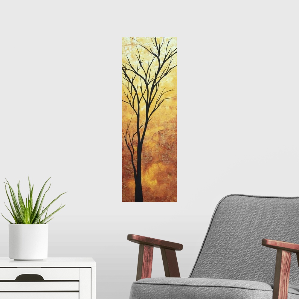 A modern room featuring Richness of Color - Last Tree Standing