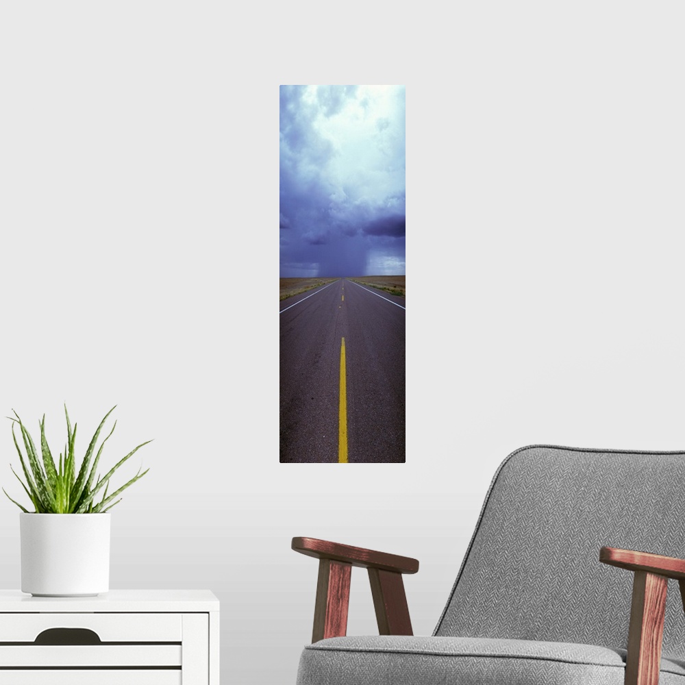 A modern room featuring Highway with storm Arizona