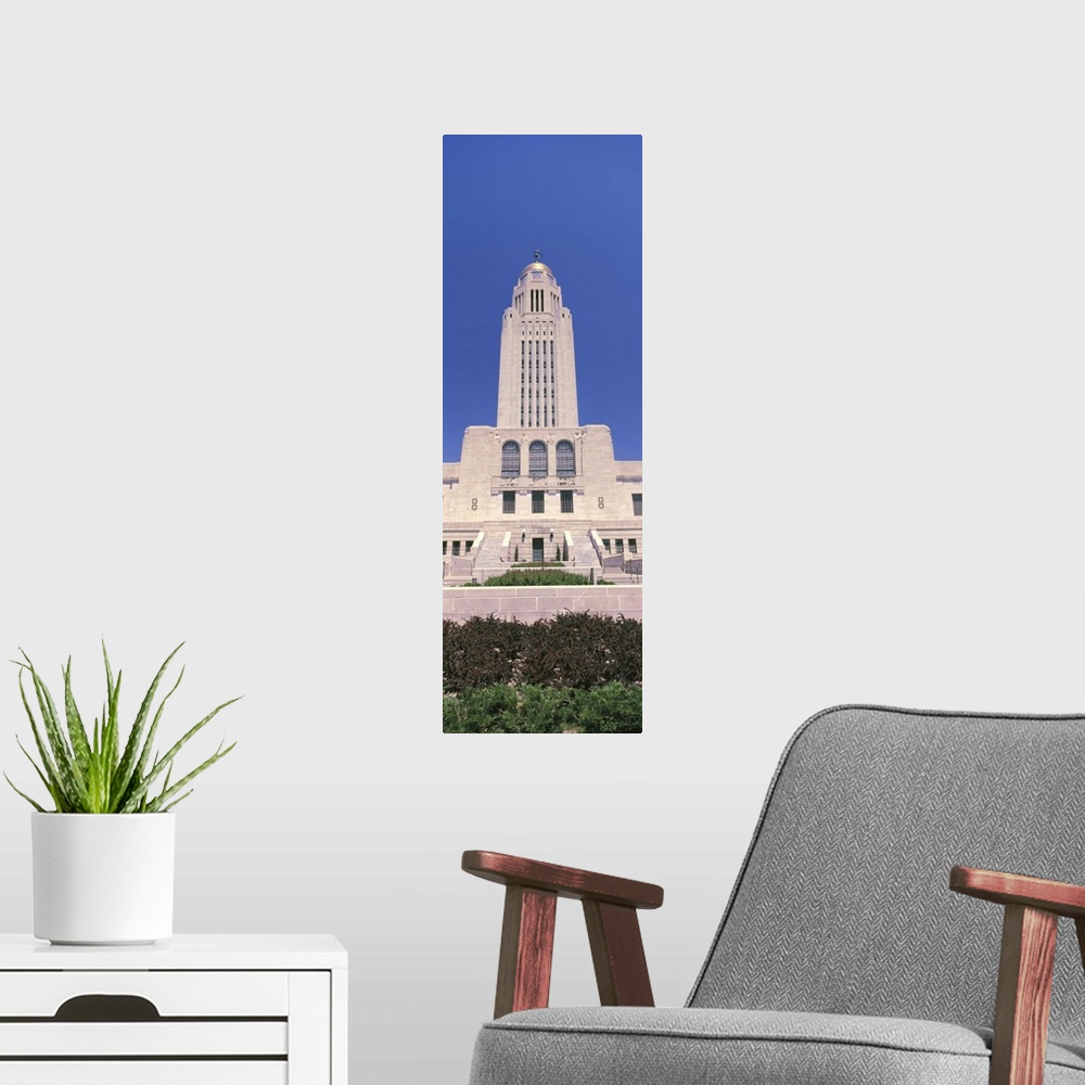 A modern room featuring State Capitol Building, Lincoln, Nebraska II