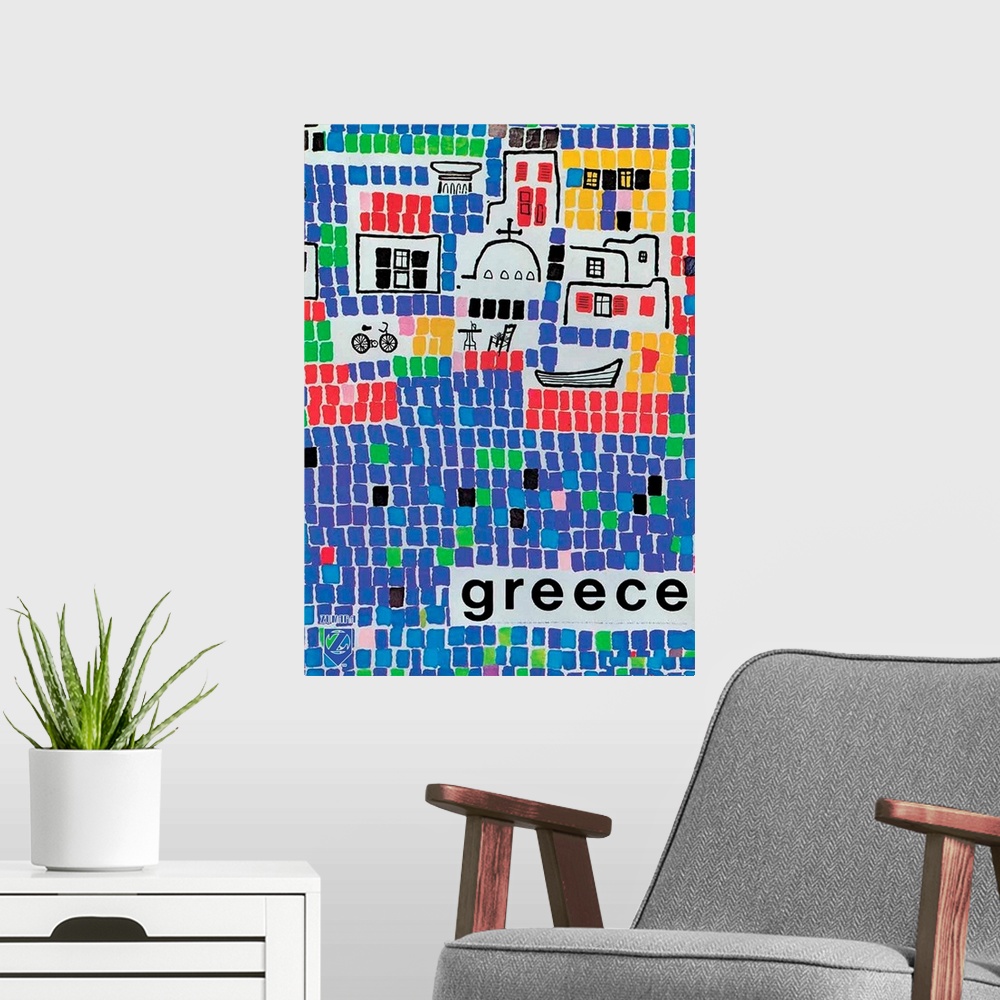 A modern room featuring Greece 3