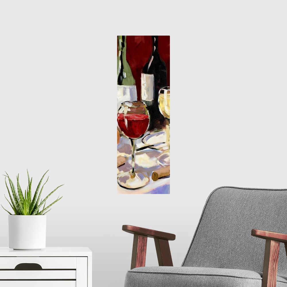 A modern room featuring Wine and Dine II