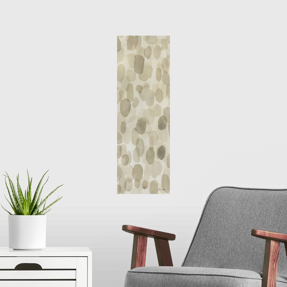 A modern room featuring Natural Abstract III