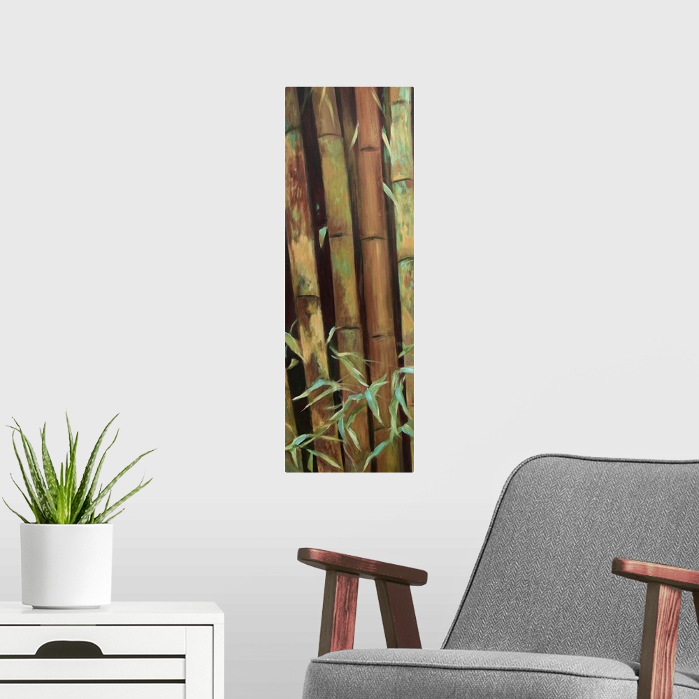 A modern room featuring Bamboo Finale I
