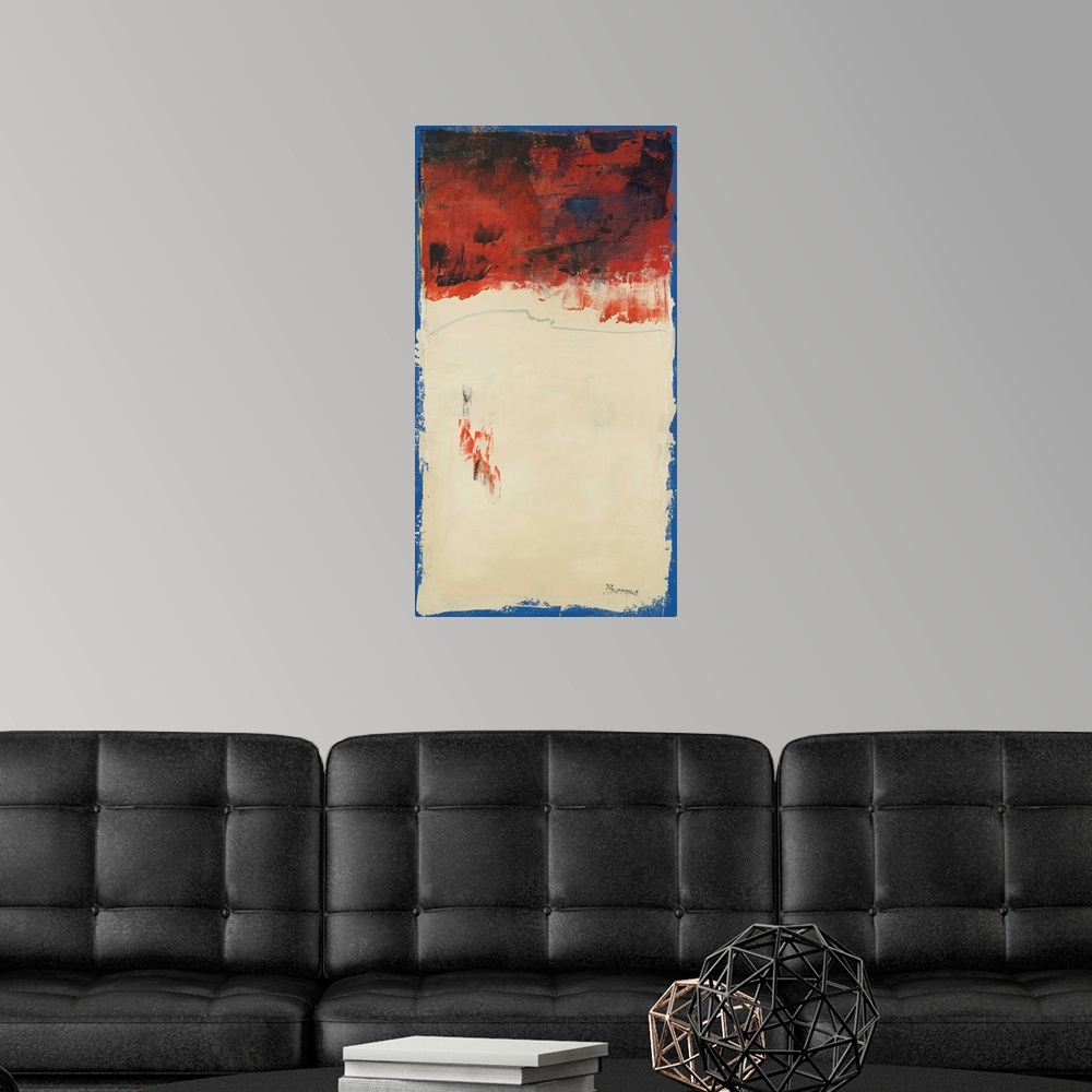 A modern room featuring Hot Peppers II