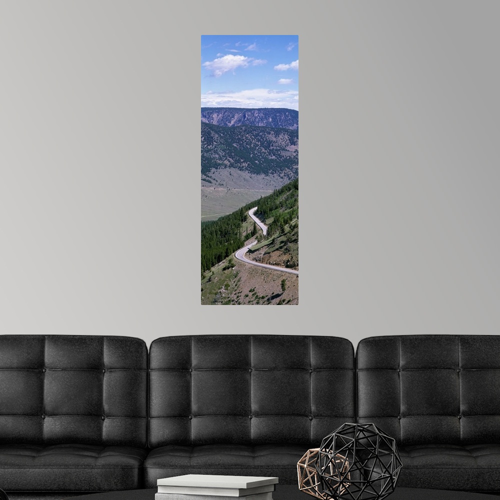 A modern room featuring Road Beartooth Highway MT