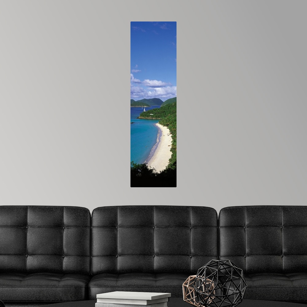 A modern room featuring Trunk Bay North Shore St John US Virgin Islands