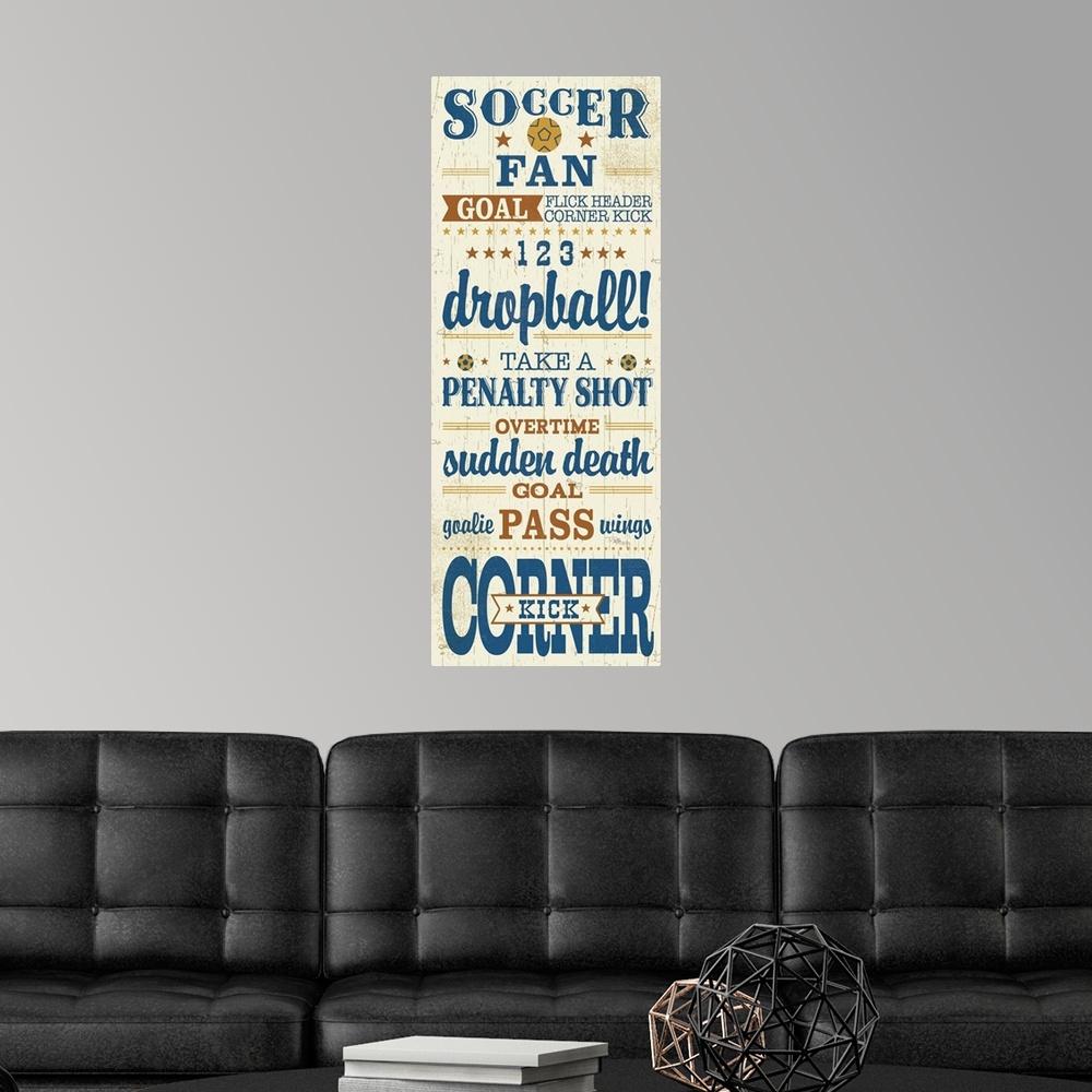 A modern room featuring Sports Lover III Brown
