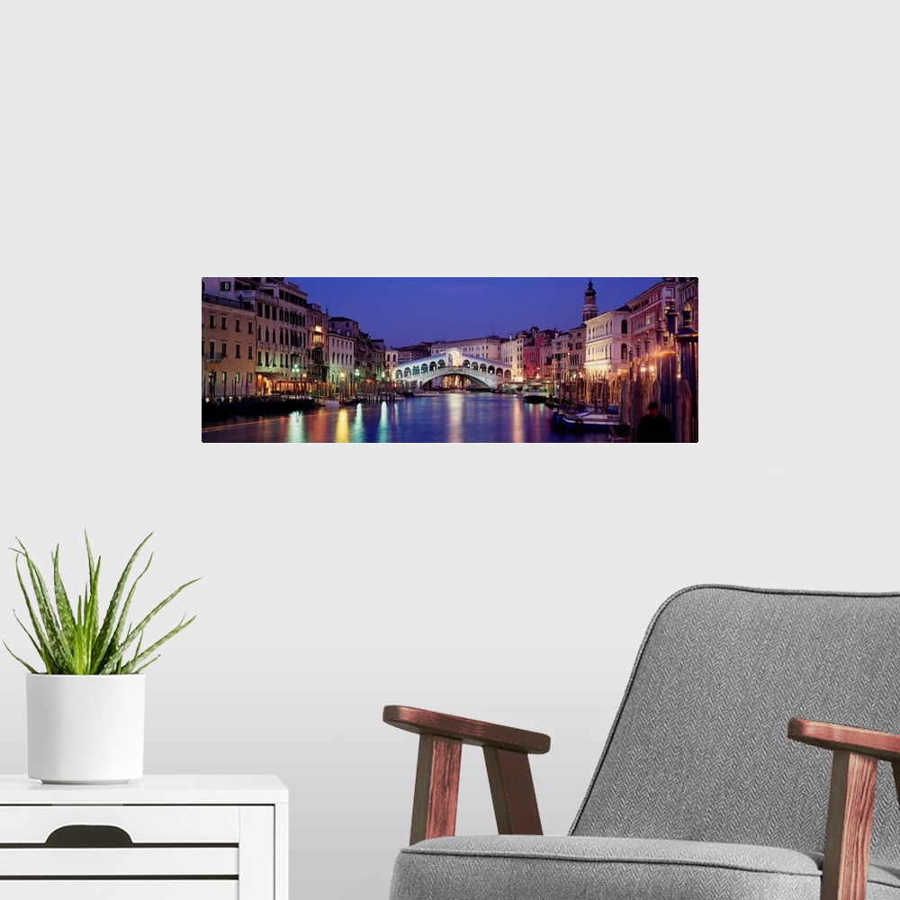 A modern room featuring Italy, Venice, Canal Grande and Ponte di Rialto