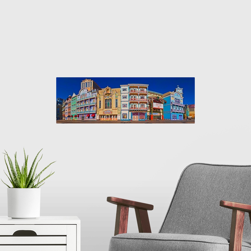 A modern room featuring Boardwalk, Atlantic City, New Jersey