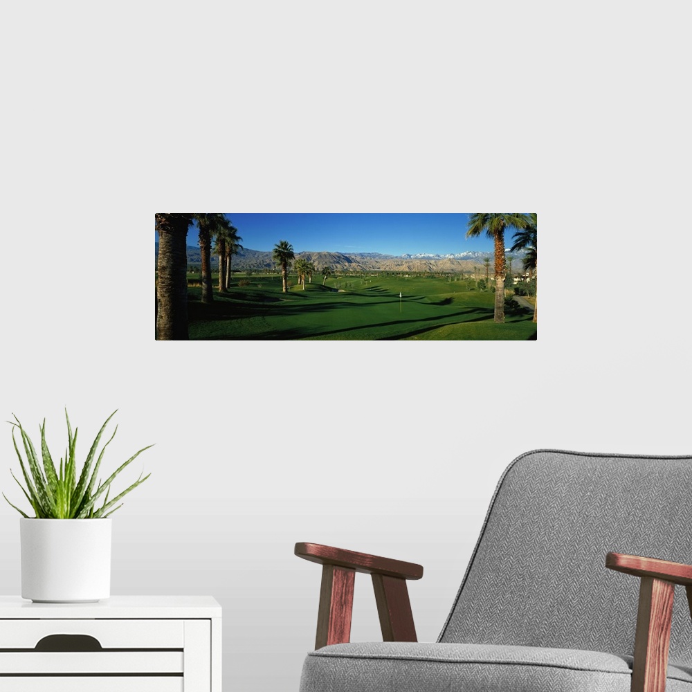 A modern room featuring California, Desert Springs, golf course