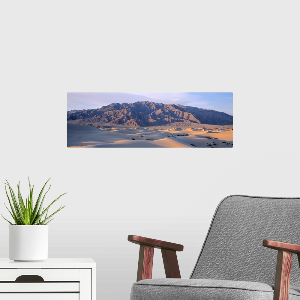 A modern room featuring California, Nevada, Death Valley National Park, Sunrise in the national park