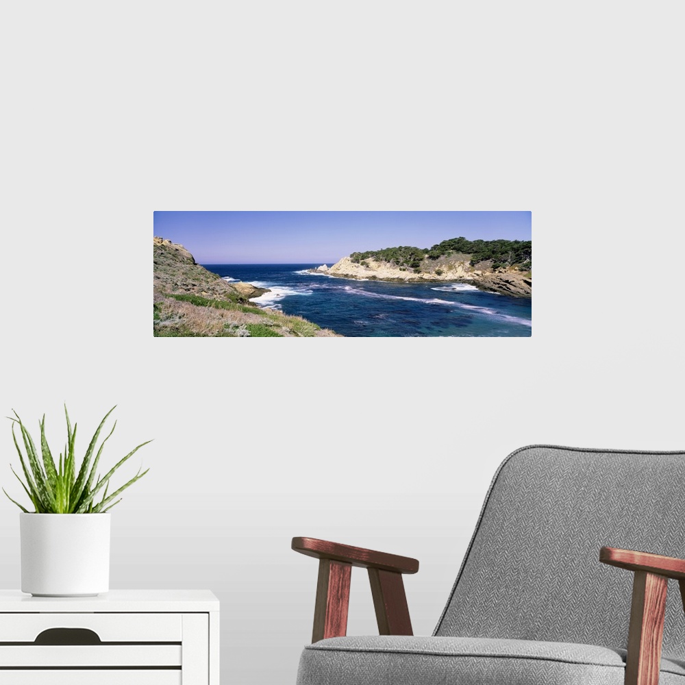 A modern room featuring California, Point Lobos State Reserve