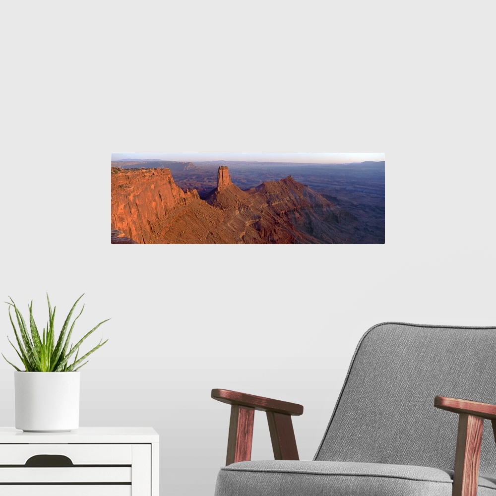 A modern room featuring Canyonlands National Park UT