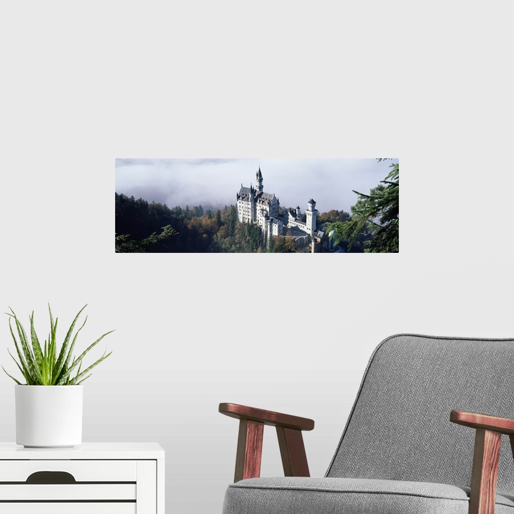 A modern room featuring Castle, Neuschwanstein Castle, Bavaria, Germany