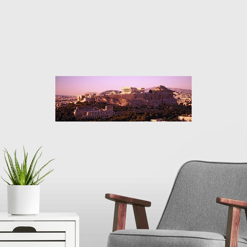 A modern room featuring Cityscape, Athens, Greece