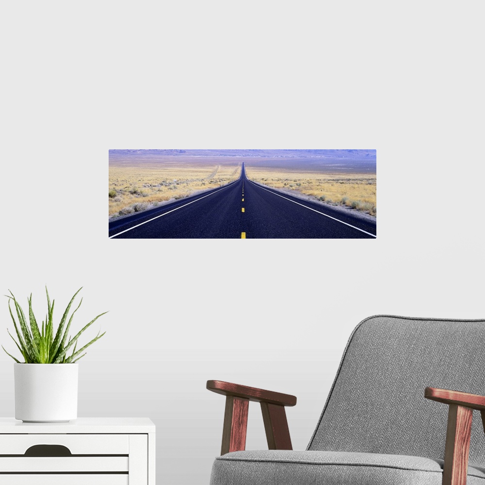 A modern room featuring Desert Highway NV