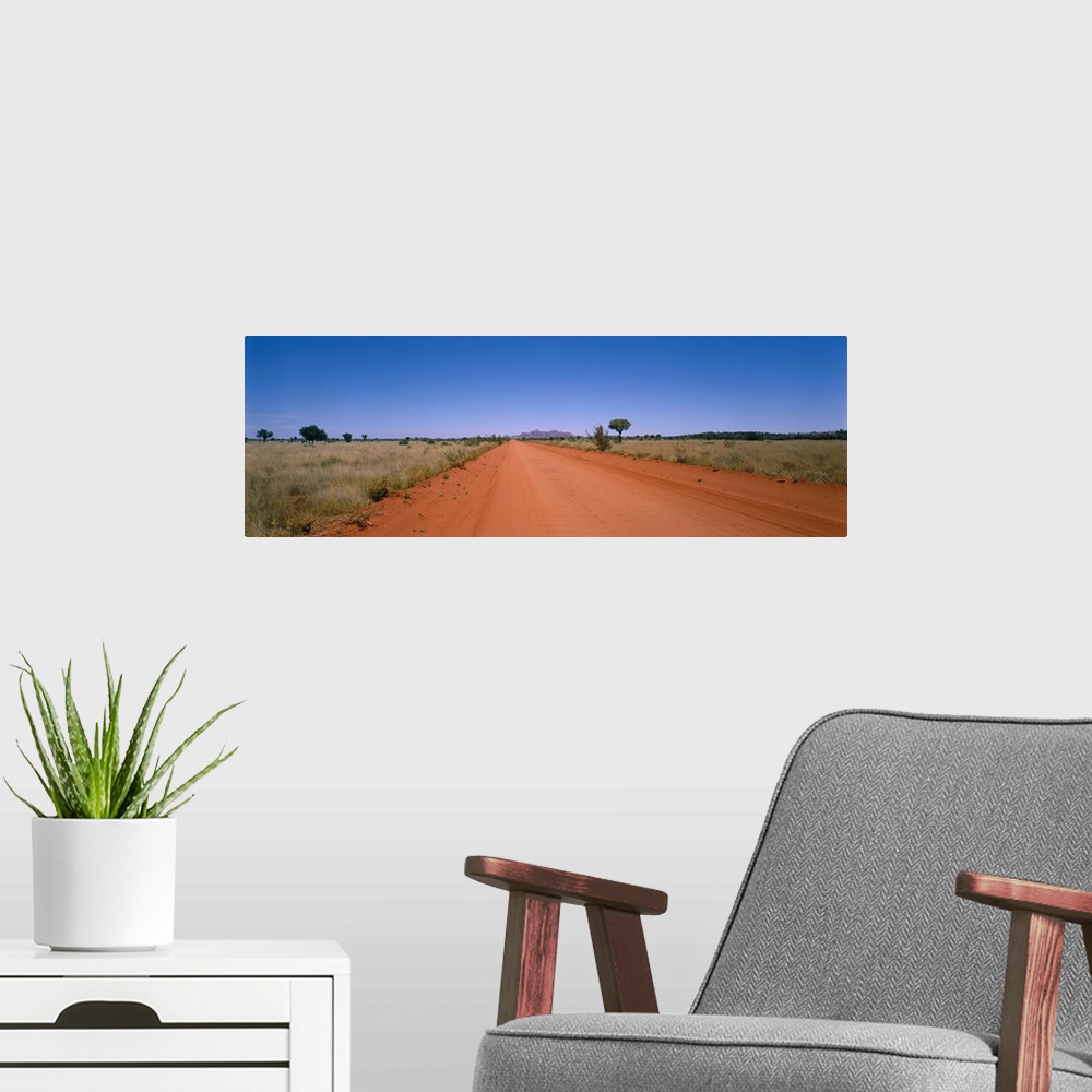 A modern room featuring Desert Road and Mount Orga Australia