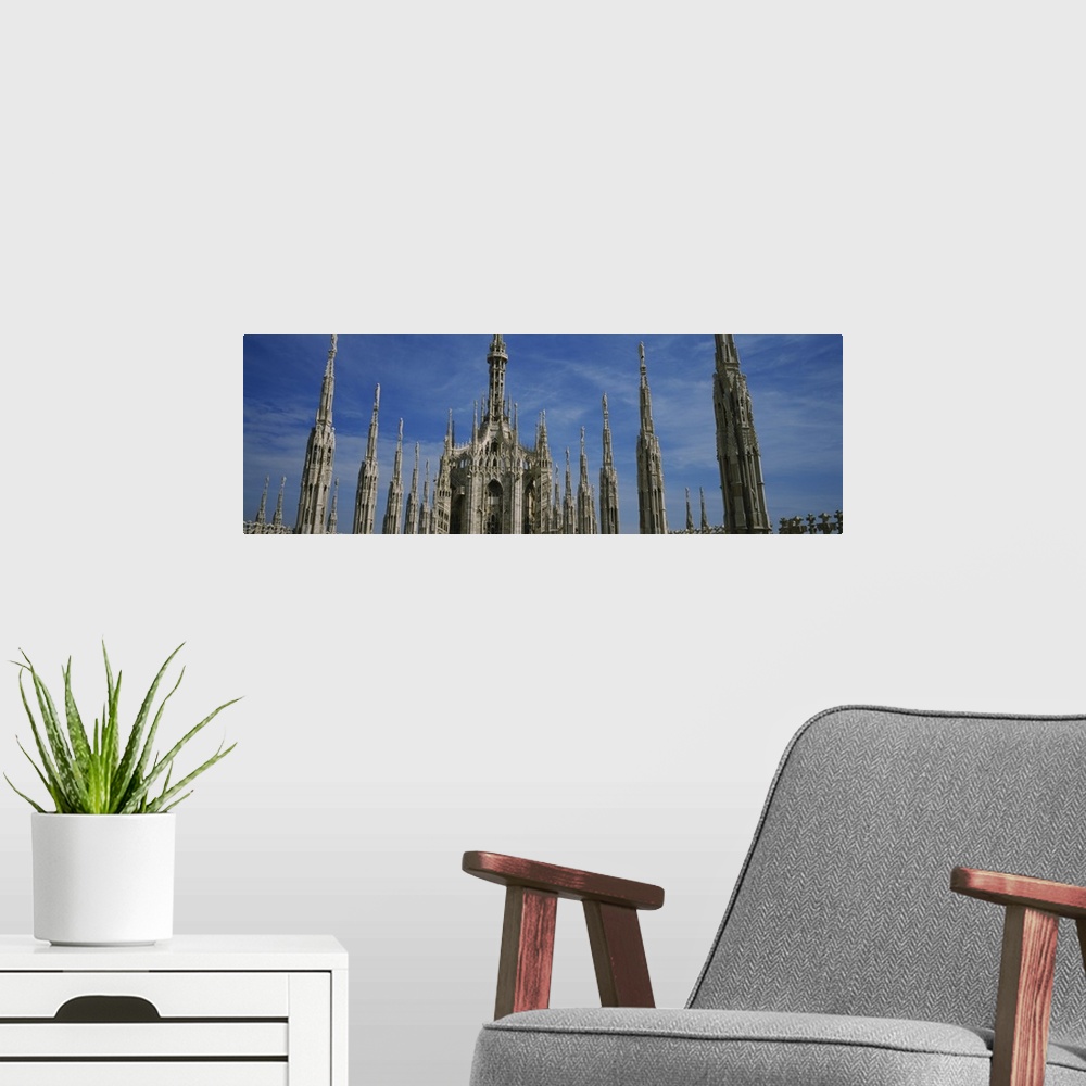 A modern room featuring Facade of a cathedral, Piazza Del Duomo, Milan, Italy
