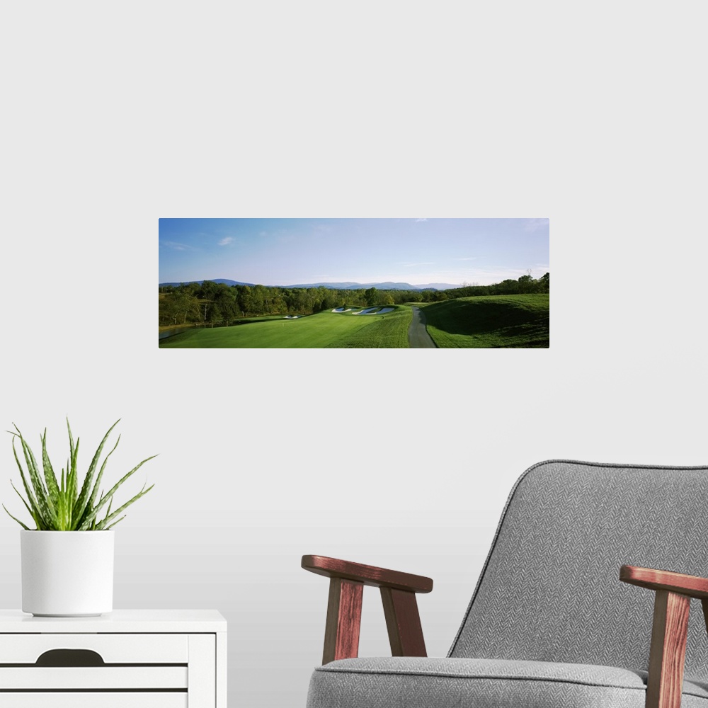 A modern room featuring Golf course, Blue Ridge Shadows Golf Club, Front Royal, Warren County, Virginia