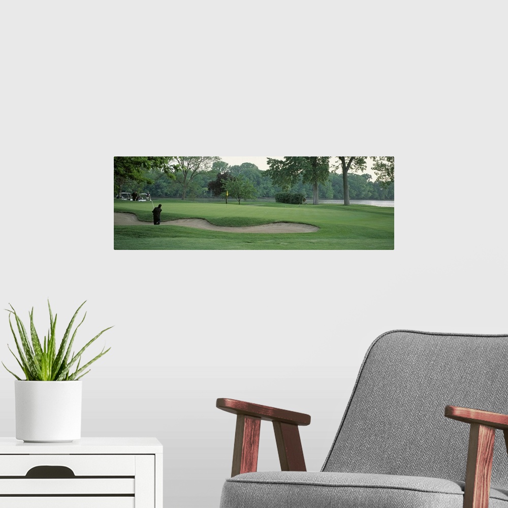 A modern room featuring Golf course Kankakee IL USA