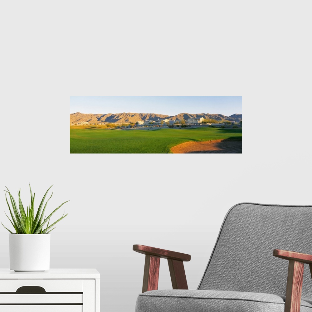 A modern room featuring Golf flag in a golf course, Phoenix, Arizona